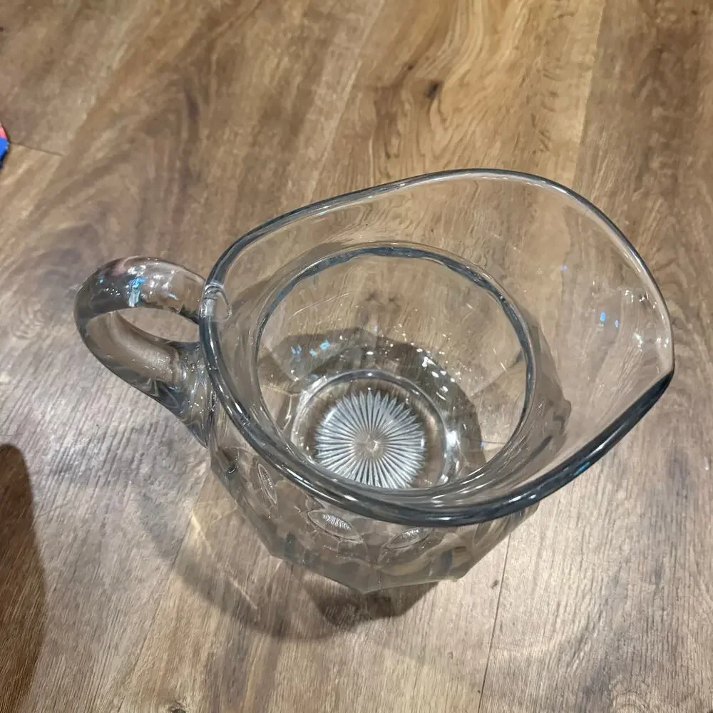 Vintage Elegant Heisey Depression Glass Colonial Panel Puritan Pitcher 1907-56